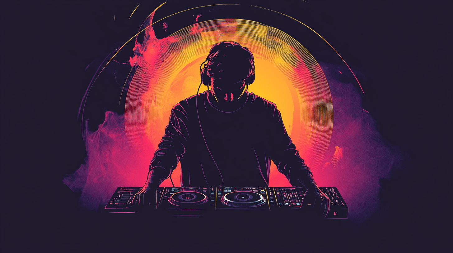 DJ R - pozadí kontakt